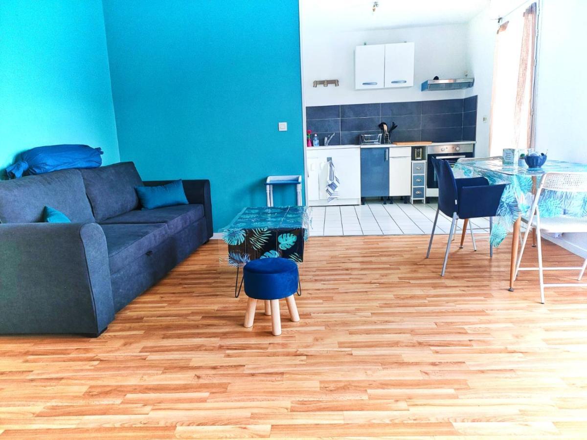 Charmant Appartement Sur Sottevilles Les Ruan Exterior foto